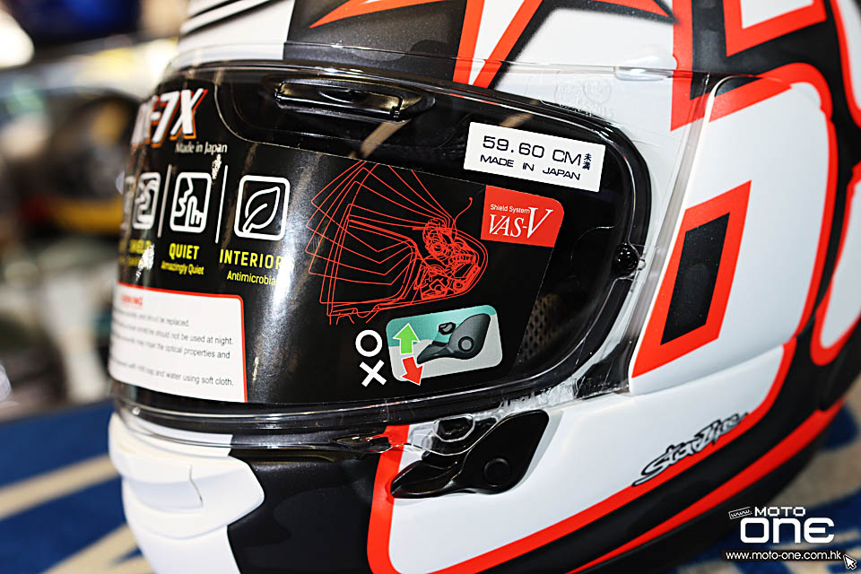 2022 ARAI RX-7X HAYDEN RESET