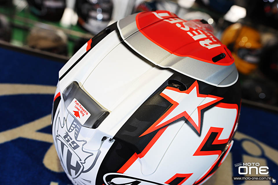 2022 ARAI RX-7X HAYDEN RESET