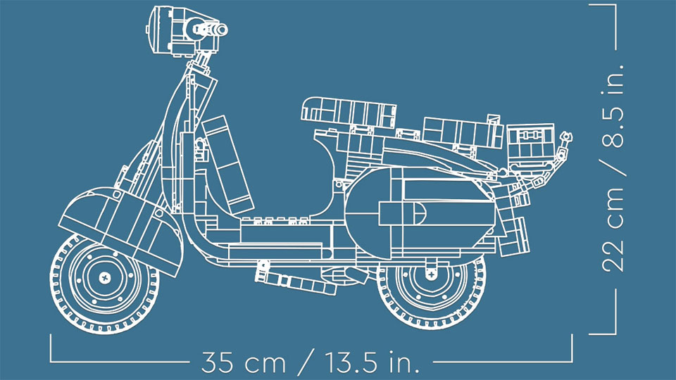 2022 LEGO x Vespa 125 1960s