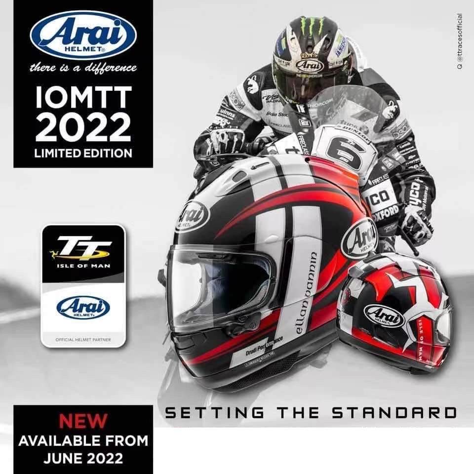 ARAI RX-7X IoM TT 2022