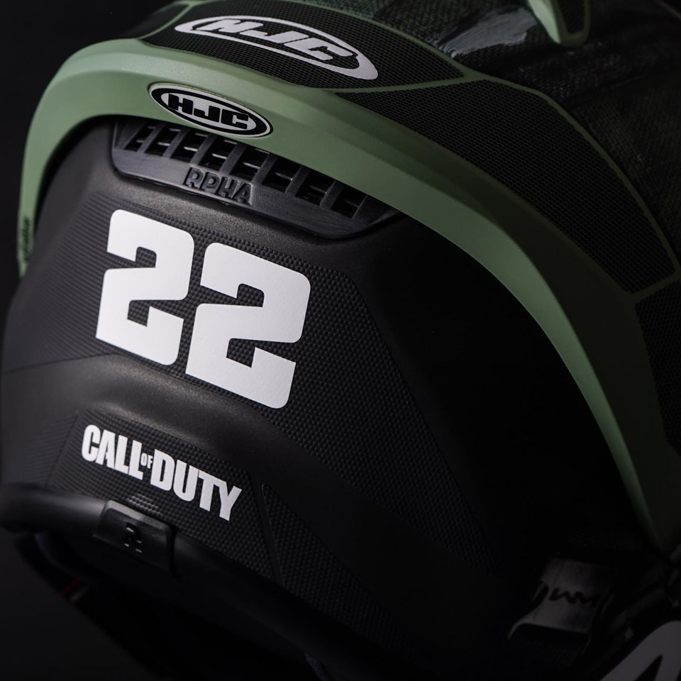 2022 HJC RPHA1 Call Of Duty X Sam Lowes 22