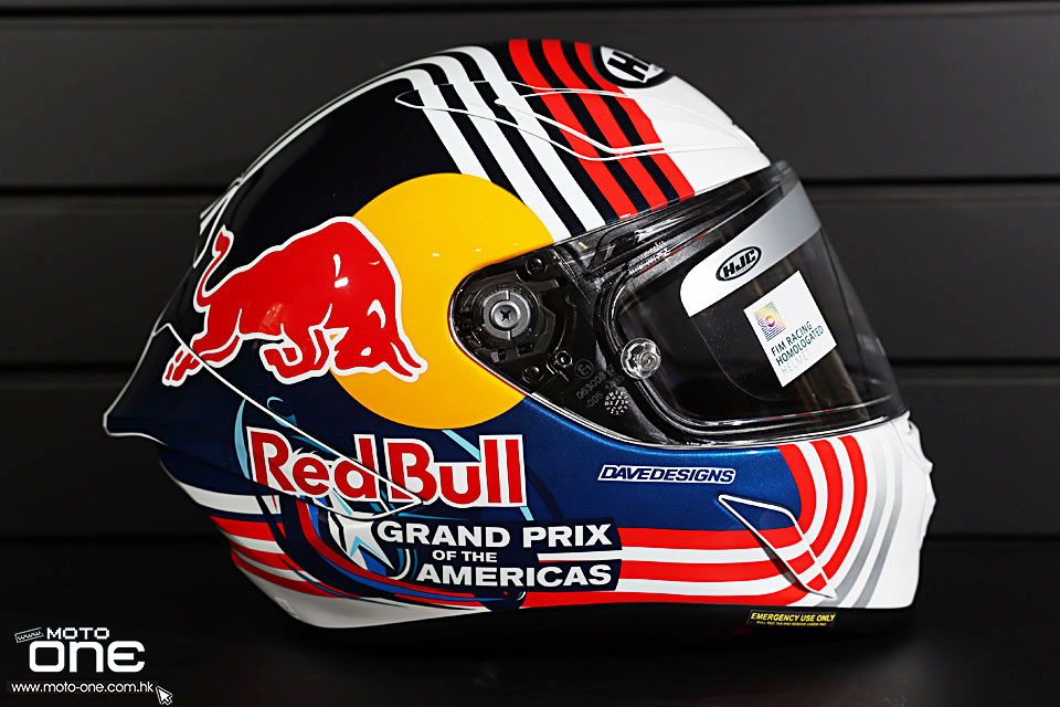 2022 HJC RPHA 1 RED BULL AUSTIN GP