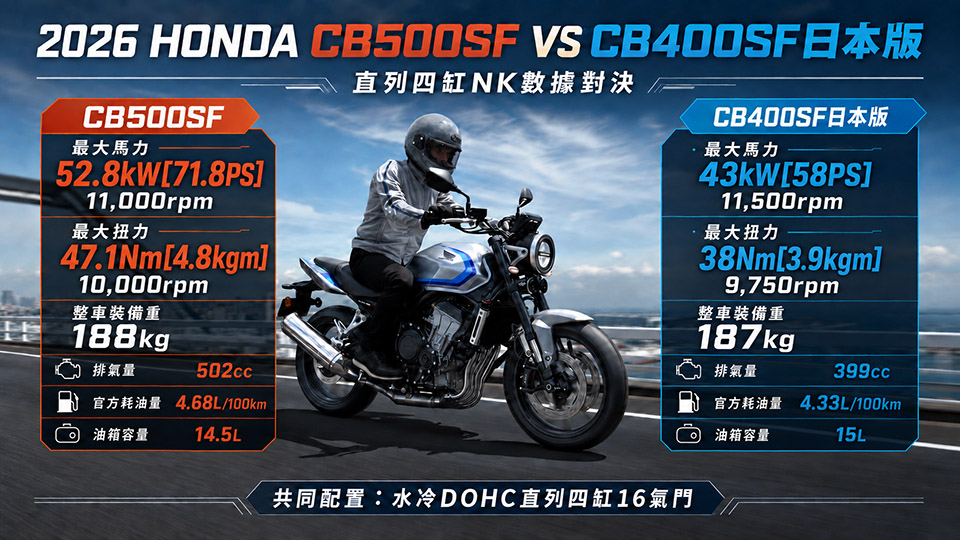 2026 honda cb400sf