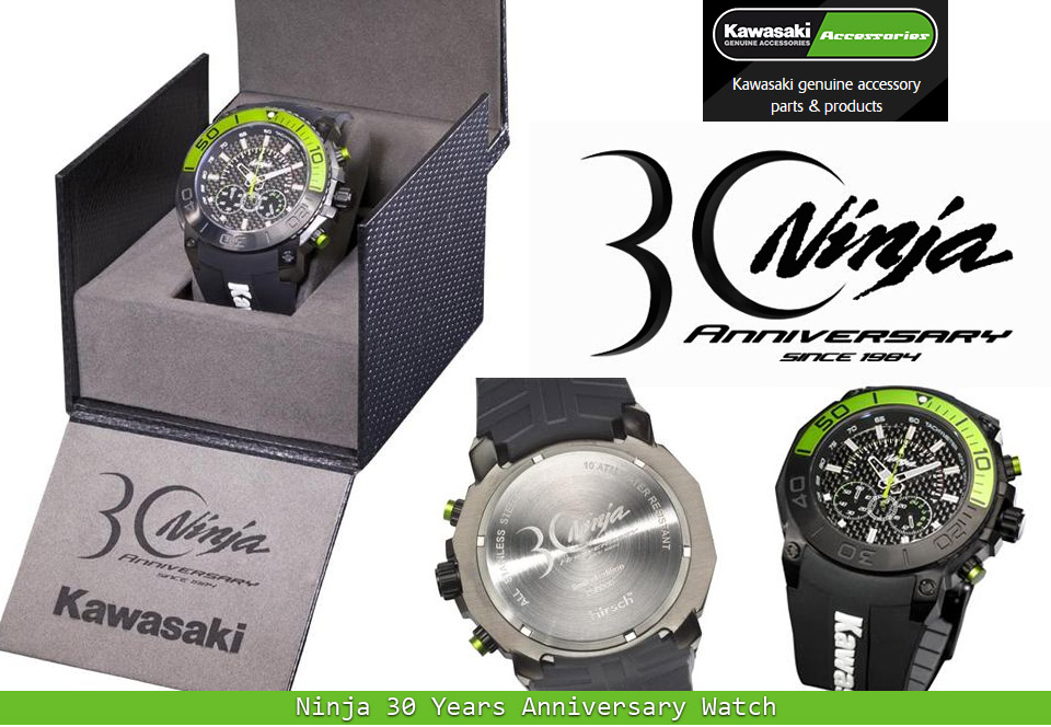 kawasaki 30 ninja anniversary watch